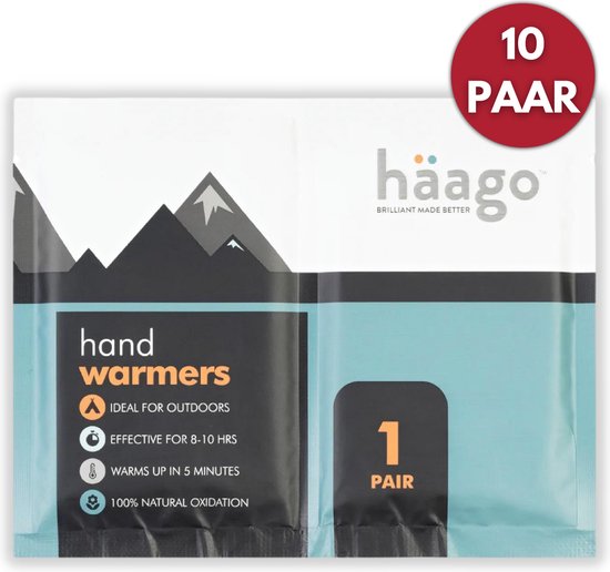 Häago 10 Paar Premium Handwarmers