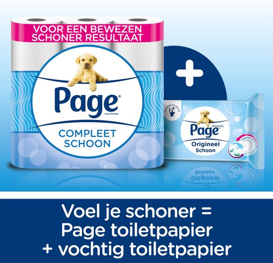 Page Toiletpapier Compleet Schoon 2-laags 12 stuks