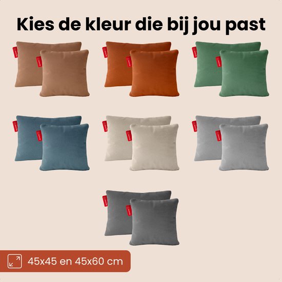 Auronic Infra rood warmte kussen Classic 45x60 cm - Sunset Oranje