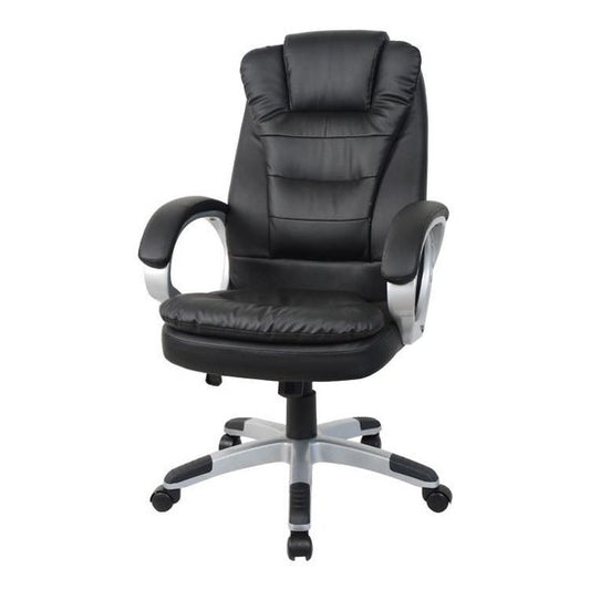 VDD Gaming Bureaustoel - Ergonomisch beweegbaar - Zwart - 62x50x115cm