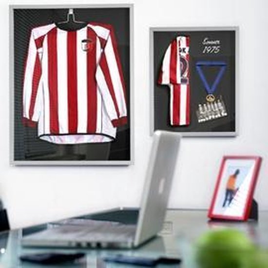 Framebox Zwart geschikt voor shirt 70x90cm
