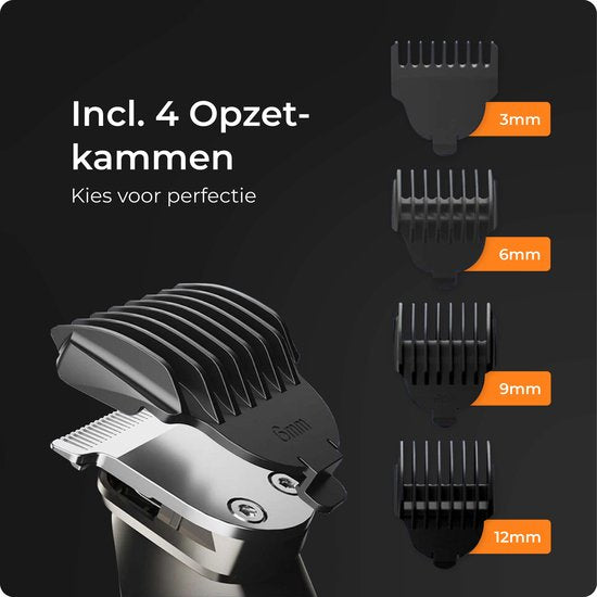 Skoov UltraEdge Trimmer - Scheerapparaat - Voor Gezicht & Lichaam - zwart