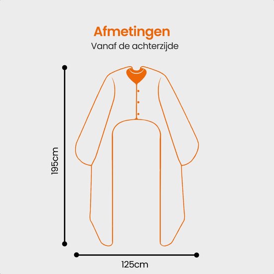 Goliving - Elektrische deken met mouwen - Fleece - Knuffeldeken groot - Wasbaar - met 9 standen en timer - 195x125cm - Grijs