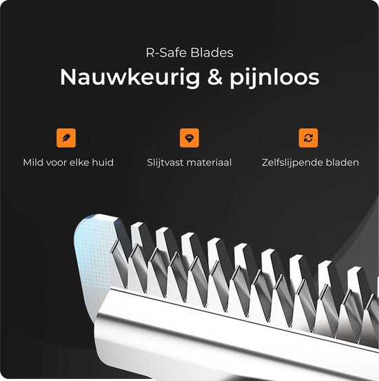 Skoov UltraEdge Trimmer - Scheerapparaat - Voor Gezicht & Lichaam - zwart