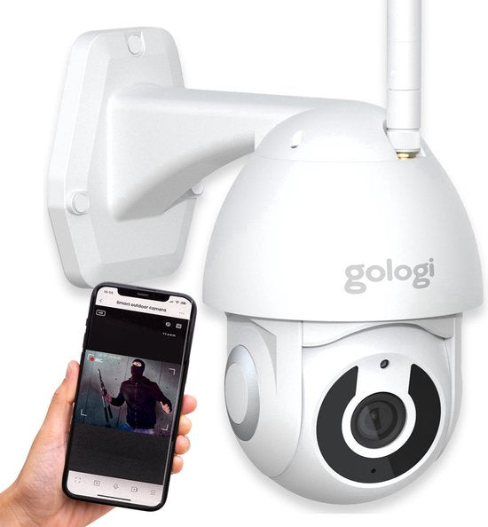 Gologi Superior Outdoorcamera - Met wifi en app