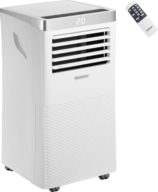 Monzana Mobiele Airco MZKA1000 - 4in1 Inclusief App-bediening - Wit