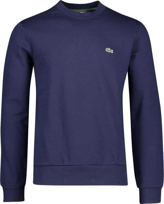 Lacoste Sweatshirt Heren - Regular Fit - Donkerblauw - Maat L
