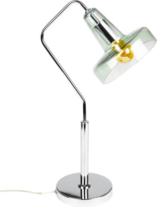 Feliz Lifestyle Tafellmap - Groen - Glas - 230 V - 9 W - 30x20x59cm - Snoerlengte 1.50 m