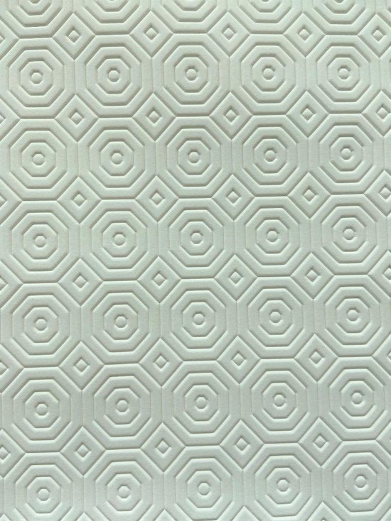 Mistral Home Tafelbeschermer - Gommtex - 110x110 cm - Wit