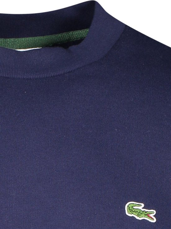 Lacoste Sweatshirt Heren - Regular Fit - Donkerblauw - Maat L
