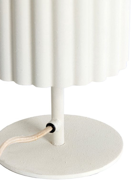 Light & Living - tafellamp - Ardales - beige - textiel - schemerlamp - E27 - 1892343