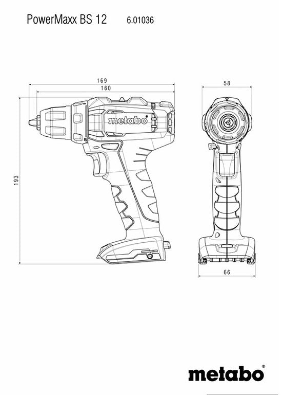 metabo Accu combi-set 12 V SB + SSD