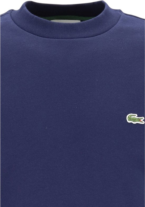 Lacoste Sweatshirt Heren - Regular Fit - Donkerblauw - Maat L