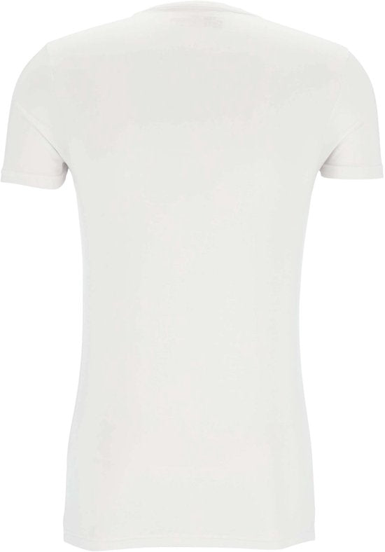 Ten Cate Heren T-shirt – Maat L – Bamboe – Wit – Ronde Hals – Comfortabel & Ademend