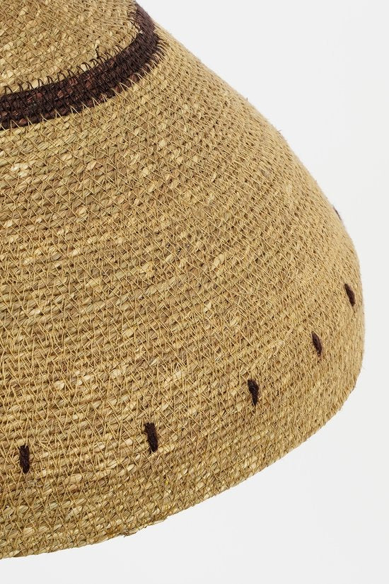 Mica Decorations Joulz Hanglamp - H22 x Ø41 cm - Lichtbruin
