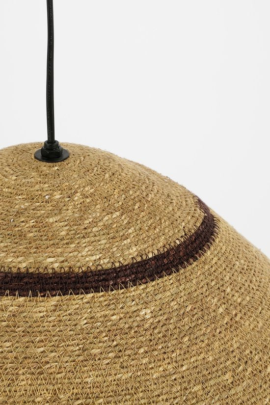 Mica Decorations Joulz Hanglamp - H22 x Ø41 cm - Lichtbruin