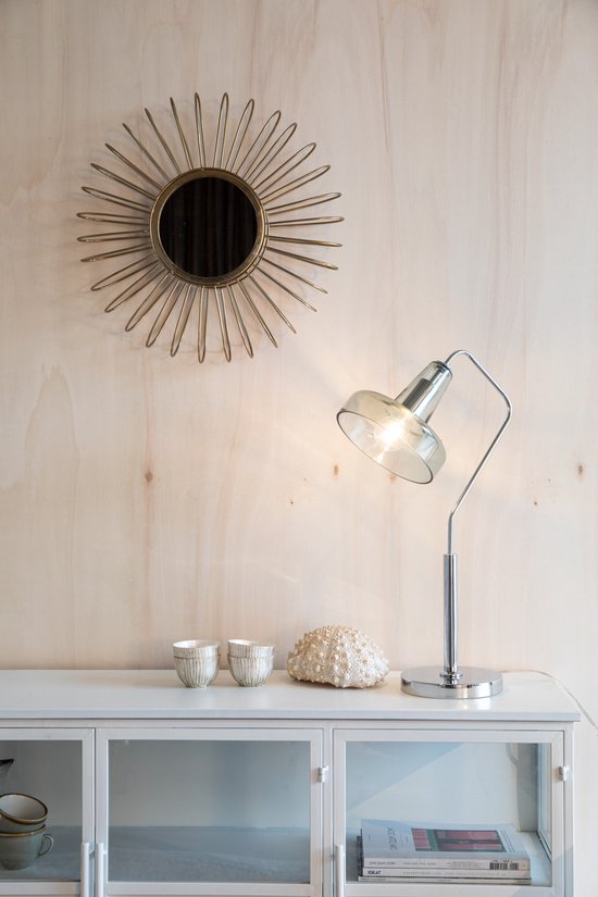 Feliz Lifestyle Tafellmap - Groen - Glas - 230 V - 9 W - 30x20x59cm - Snoerlengte 1.50 m