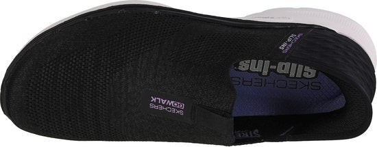Skechers Go Walk 6 - Fabulous View Slip-ins 124569-BKLV, Vrouwen, Zwart, Sneakers,Sportschoenen, maat: 39