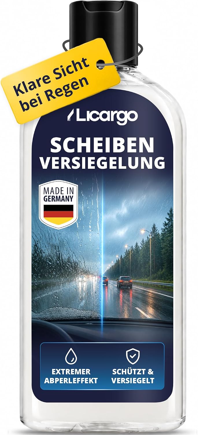LICARGO Ruitencoating Auto 250 ml - Extreem Afperleffect voor Helder Zicht