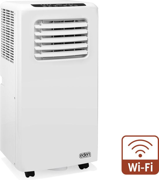 Eden Mobiele Airco - 3-in-1 - App - Ontvochtiger - 7000 BTU - 60 m³ - Energieklasse A