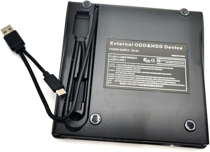 CYBERNOVA Ultra Slim Externe USB 3.0 Type-C DVD-brander
