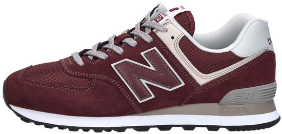 New Balance ML574 Heren Sneakers - Burgundy