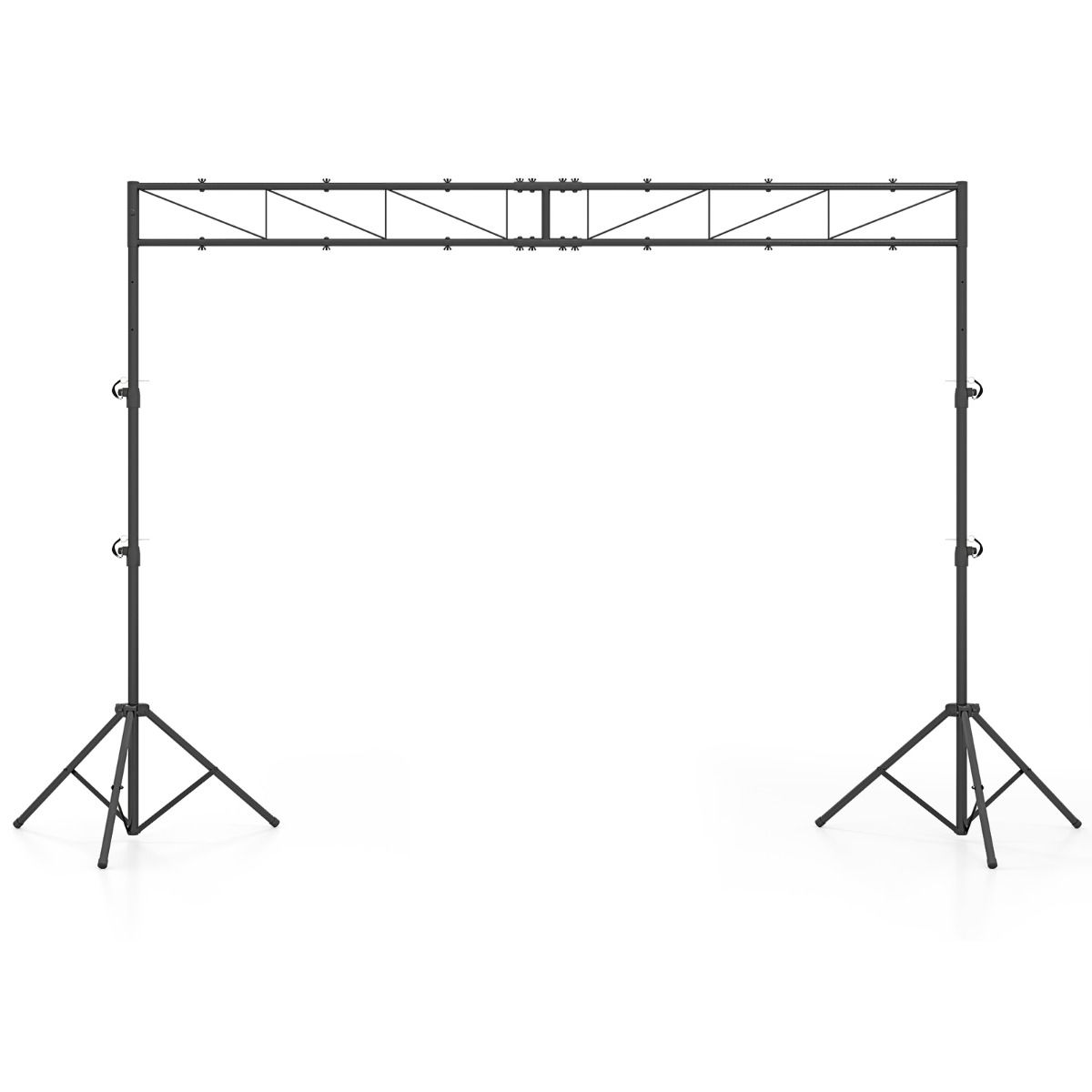 Coast Verstelbaar Lichtstatief - opvouwbaar met afneembare poten - 140-265 cm - zwart