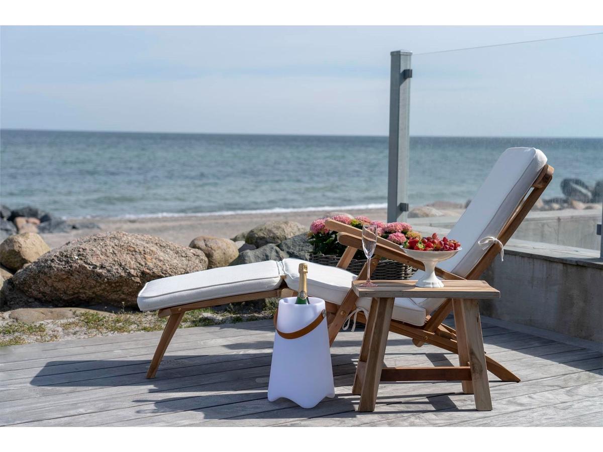 House Nordic Arrecife Kussen voor Ligstoel - Katoen - Wit - 50 x 120 cm