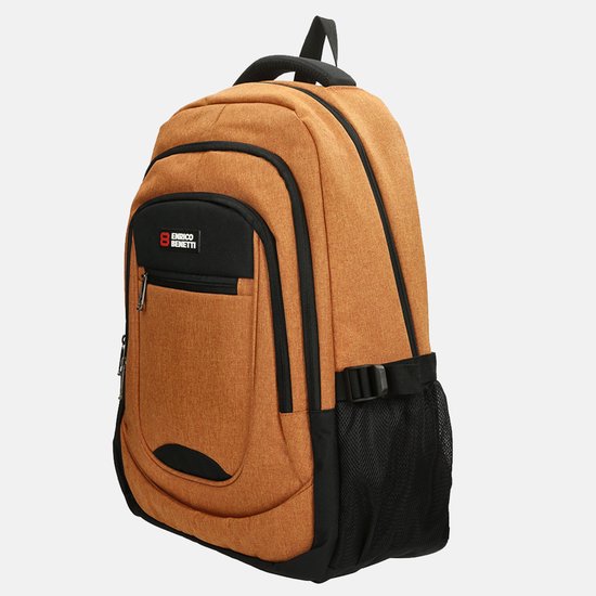 Enrico Benetti Hamburg Laptop Rugzak - 17" Laptop, 35,5 liter - 62125 - Roest