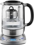 Solis Tea Kettle Automatic 5518 Waterkoker - 1.7L - RVS - BPA vrij - 1200W - 22x17x29 cm - Zilver