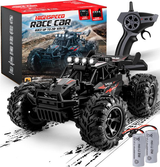 Vertrex Turbo V12 RC Bestuurbare Auto - Afstandsbestuurbare Race Speelgoed - Volwassenen & Jongens - voor Buiten - Radiografisch Afstandbestuurbaar - 209 x 121 x 257mm