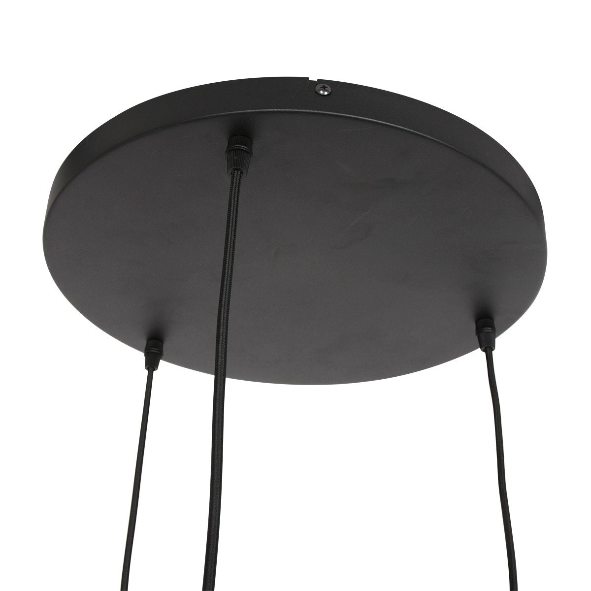 Steinhauer - hanglamp - Bollique LED - zwart - glas metaal - Ø 40cm - E27 - 3123ZW