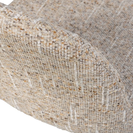 eetkamerstoel Marije - Chenille - Naturel - Set van 4