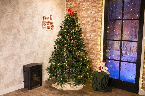 Christmas Gifts Kerstboom - Inclusief Dennenappels - 210 cm - Groen