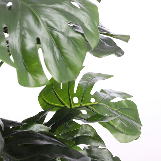 Mica Decorations Monstera Kunstplant - H100 x Ø75 cm - Groen