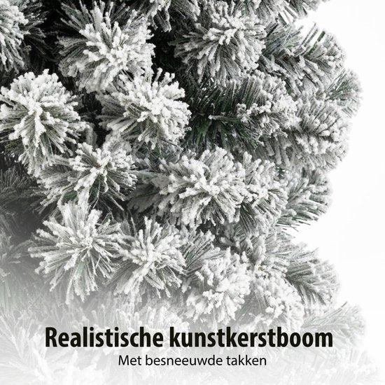 Black Box Trees Charlton Smalle Kunstkerstboom - H185 x Ø53 cm - Groen