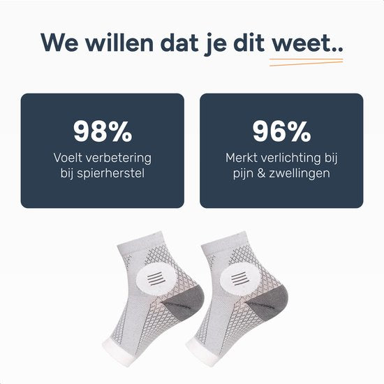 Alyze Neuropathie sokken - Maat 36-42 - Compressie kousen - Medische Steunsokken - Diabetes - Bed - Slaap sokken - Doorbloeding & Hardlopen