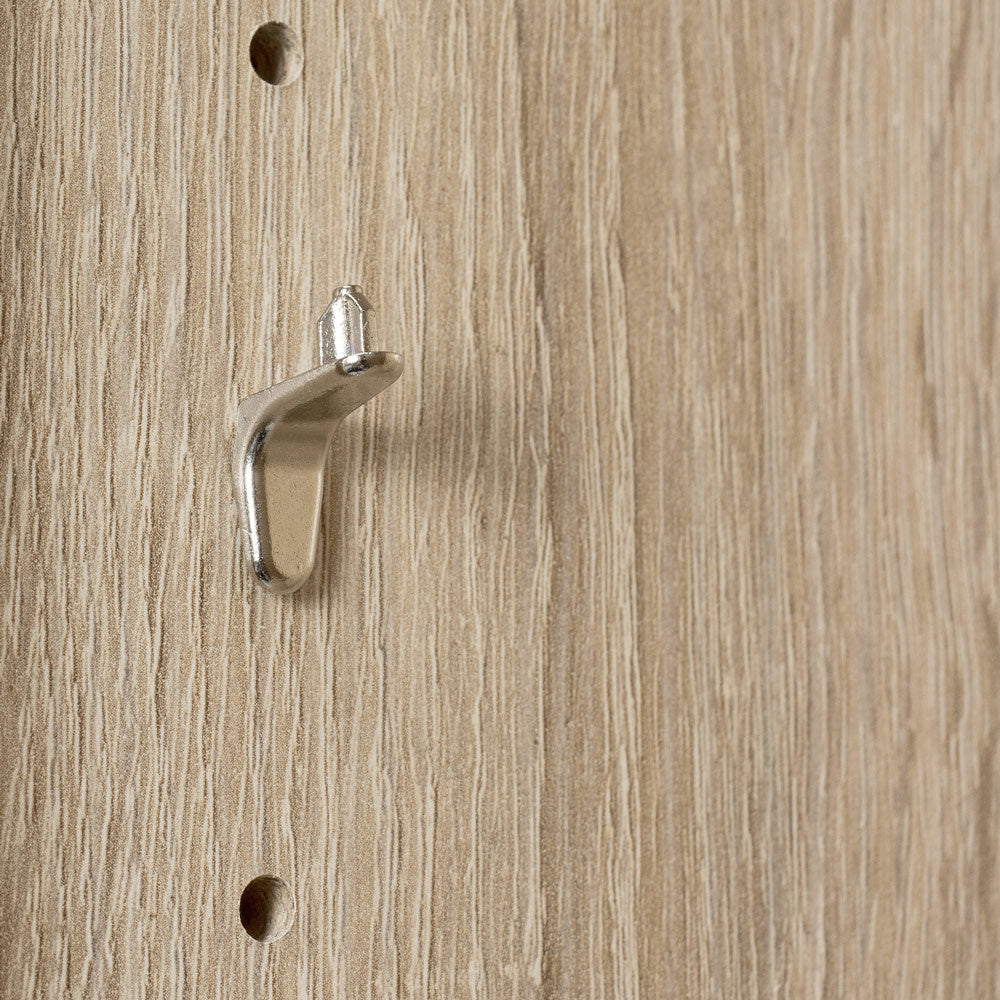 Casaria Boekenkast Vela - 5 Vakken Verstelbaar 190x60x28 cm - Eiken