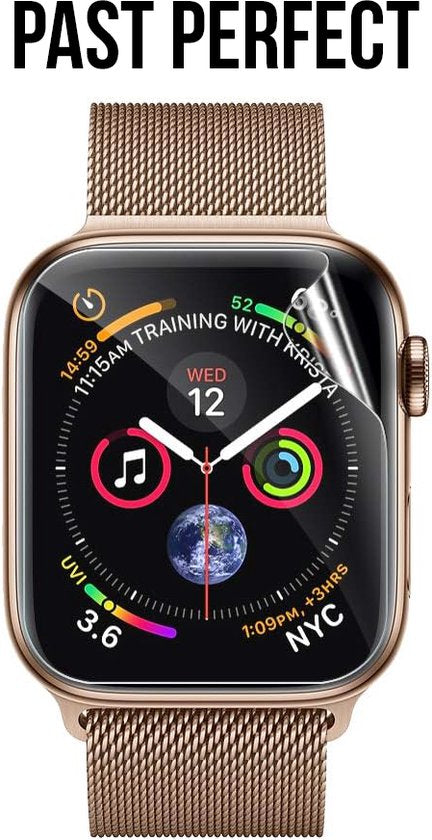 Screenprotector geschikt voor Apple Watch Series 4 / 5 / 6 / SE - 40 mm Screen Protector - Podec - 8 Stuks