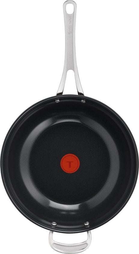Jamie Oliver by Tefal Classic Cook Keramische Wokpan 30 CM + 1 panbeschermer - Inductie - PFAS-vrij
