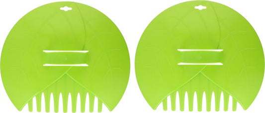 Kinzo Garden Bladgrijpers - 2 stuks - om Bladeren en Tuinafval bij elkaar te Harken
