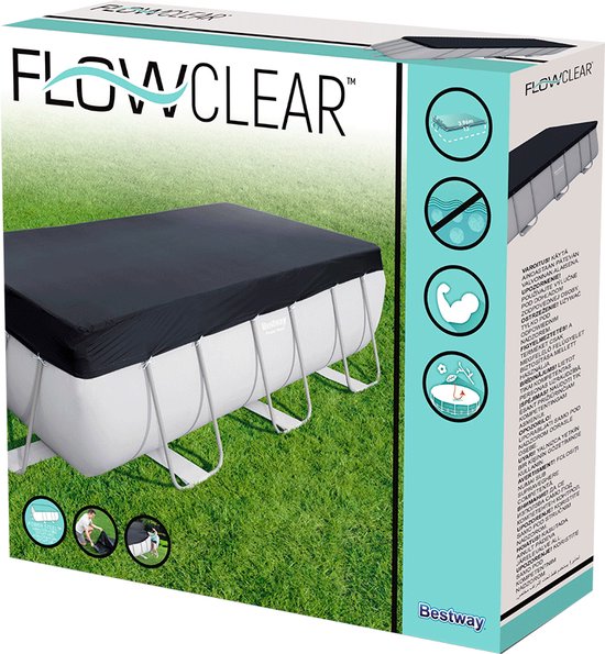Bestway Flowclear afdekhoes zwembad 404 cm