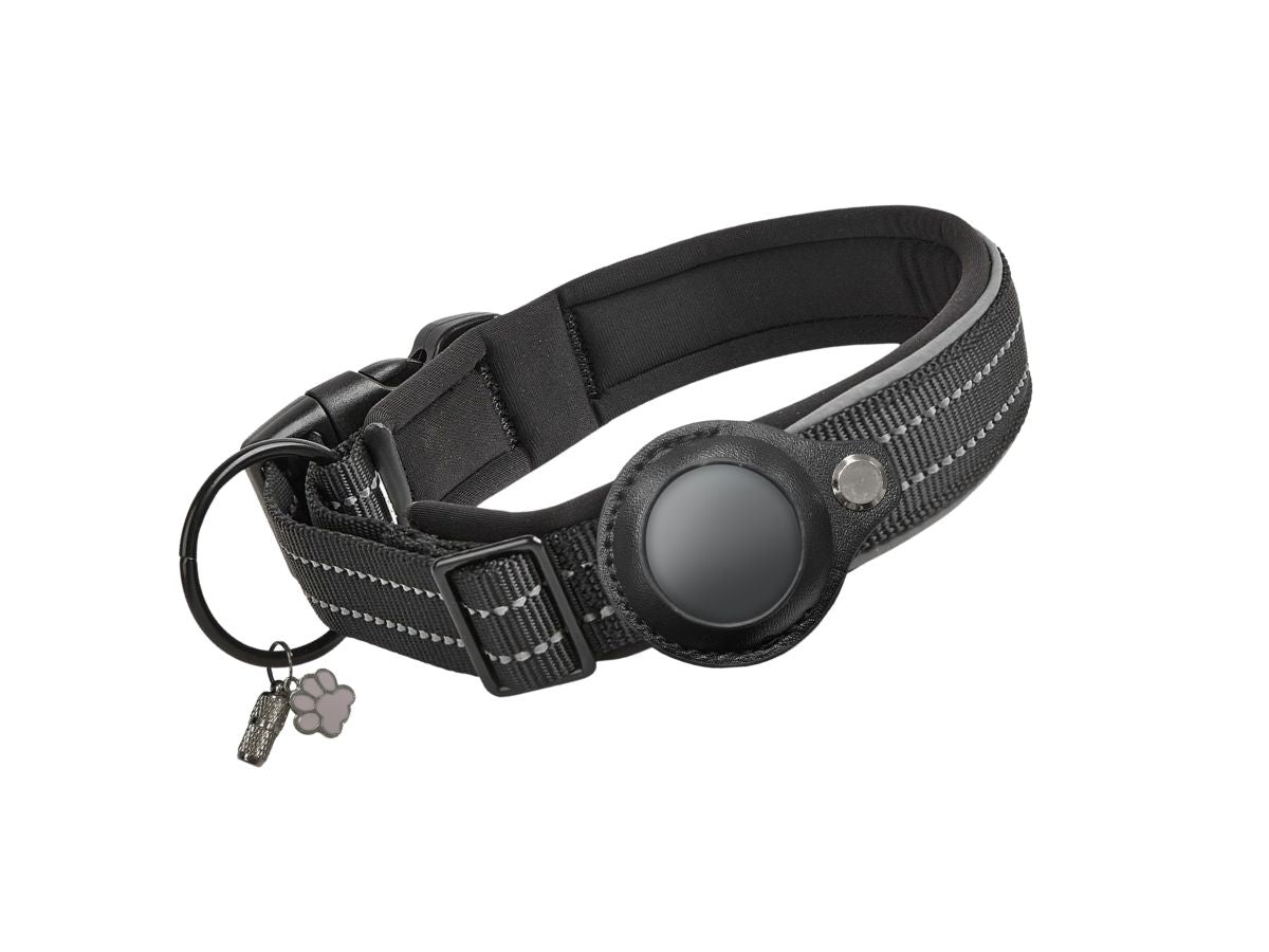 Vulpes Goods Apple AirTag Hondenhalsband - Maat M