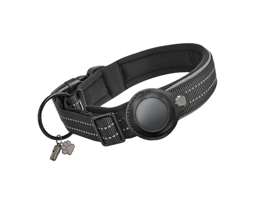 Vulpes Goods Apple AirTag Hondenhalsband - Maat M