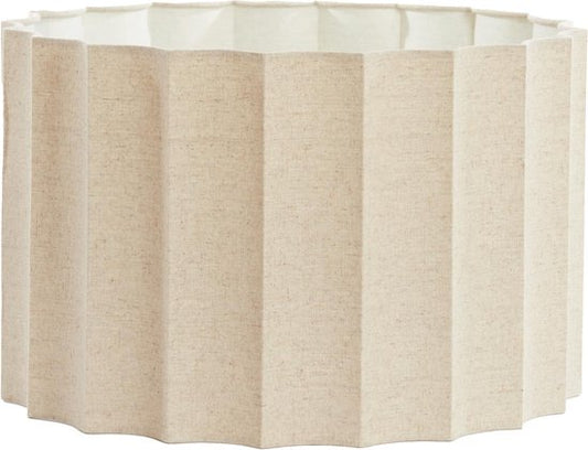 Light & Living Cilinder lampenkap Disli - Crème - Ø40cm - Modern