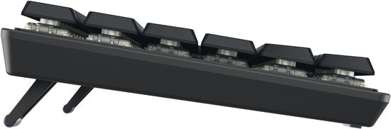 CHERRY KW 550 MX LP toetsenbord Thuis/Werk USB + Bluetooth QZERTY Amerikaans Engels Zwart