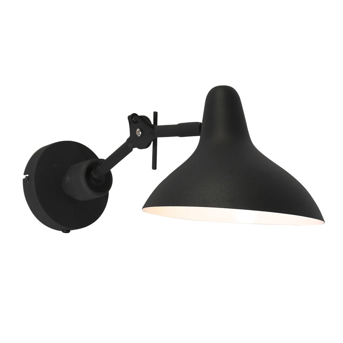 Wandlamp Anne Light & home Kasket - Zwart