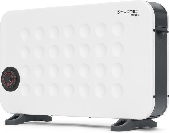 TROTEC Elektrische kachel - Convector - TCH 26 E - tijdschakelaar - programmeerbaar - 3 standen - overhittingsbescherming - vorstbescherming