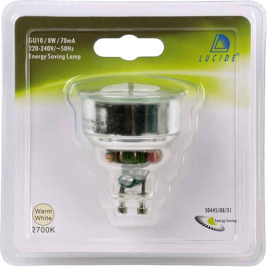 Lucide Reflector GU10 Spot Lamp - Ø 5 cm - 1 stuk - 8 W