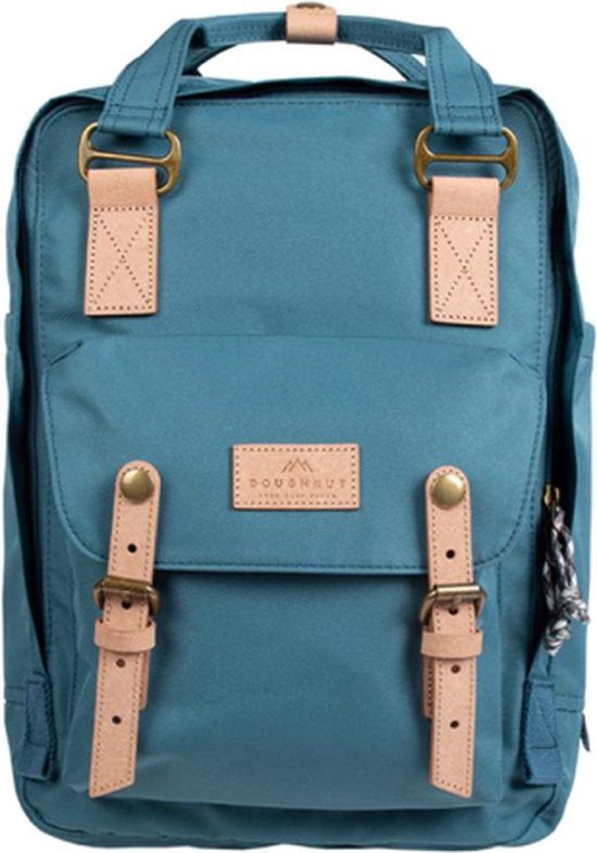 Doughnut laptoprugzak / Rugtas / Schooltas - 14 inch - Macaroon Reborn - Denim